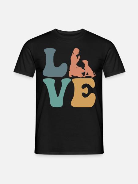 Dog Trainer Dog Training - Men's T-Shirt - black