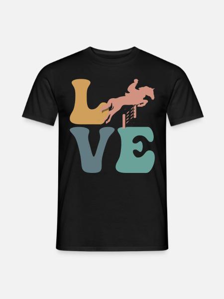 Equitation Equitation Amateurs de Chevaux - T-shirt homme - noir
