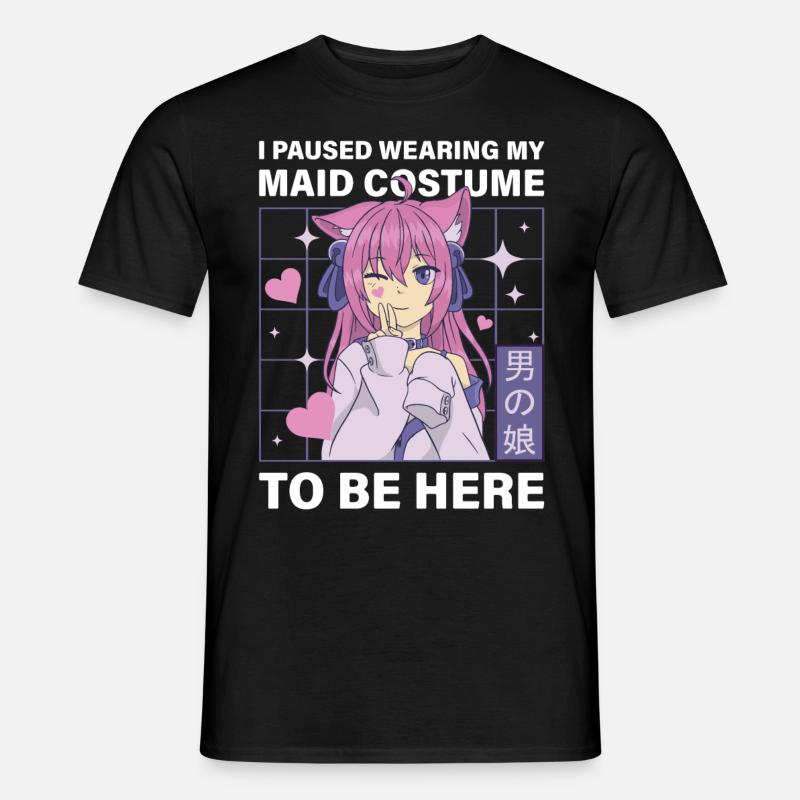 Crossdressing - Männer T-Shirt - Schwarz