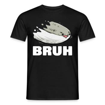 Funny Sacabambaspi Fish Meme - Men's T-Shirt - black - Front - AI Model Male 178 light (178cm)