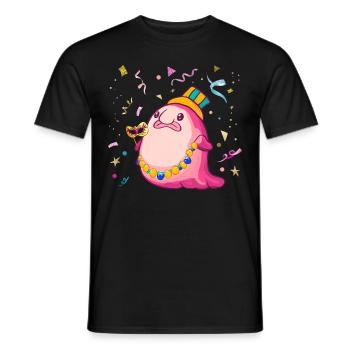 Carnaval Kawaii Blobfish - T-shirt homme - noir - Devant - AI Model Male 178 light (178cm)