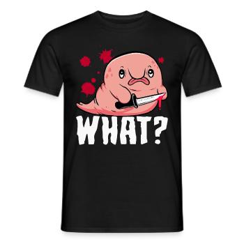 Lustige Blobfische - Männer T-Shirt - Schwarz - Vorne - AI Model Male 178 light (178cm)
