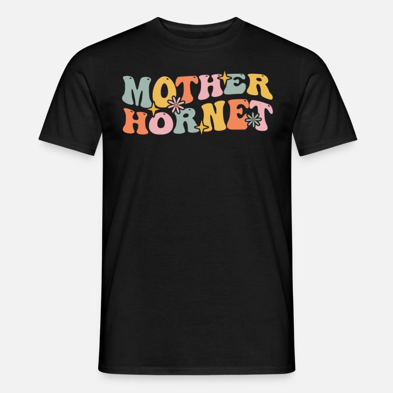 Groovy Beekeeper Imkereimutter - Männer T-Shirt - Schwarz