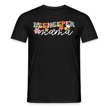 Groovy Imkerei Mama - Männer T-Shirt - Schwarz - Vorne - AI Model Male 178 light (178cm)
