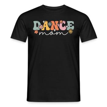 Groovy Ballerine Ballet Danseuse - T-shirt homme - noir - Devant - AI Model Male 178 light (178cm)