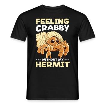 Fruits de mer, Fruits de mer, Moules, Bernard-l’ermite - T-shirt homme - noir - Devant - AI Model Male 178 light (178cm)