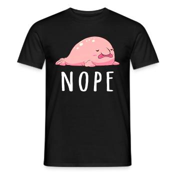 Lustige Blobfische - Männer T-Shirt - Schwarz - Vorne - AI Model Male 178 light (178cm)