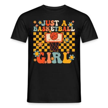 Groovy Spielerin - Männer T-Shirt - Schwarz - Vorne - AI Model Male 178 light (178cm)