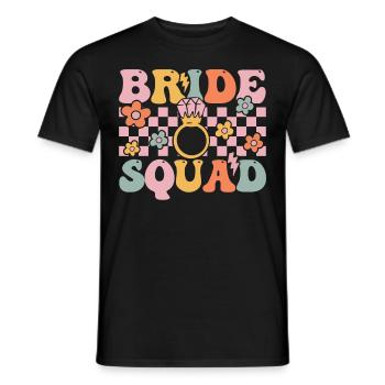 Groovy Brautparty Junggesellinnenabschied - Männer T-Shirt - Schwarz - Vorne - AI Model Male 178 light (178cm)
