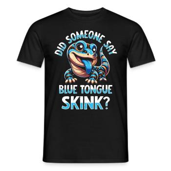 Eidechsensammler Reptilienliebhaber - Männer T-Shirt - Schwarz - Vorne - AI Model Male 178 light (178cm)