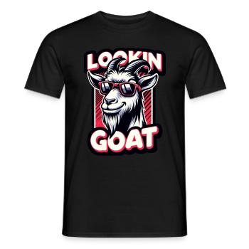 Bauernhof Tier Tier Landwirt Ziegenliebhaber - Männer T-Shirt - Schwarz - Vorne - AI Model Male 178 light (178cm)