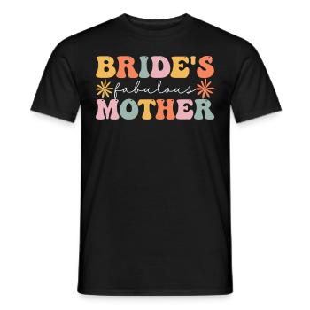Groovy Brautparty Mom - Männer T-Shirt - Schwarz - Vorne - AI Model Male 178 light (178cm)