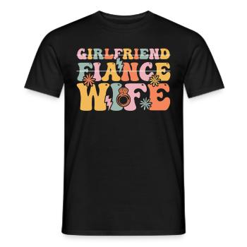 Groovy Brautparty Verlobungsparty - Männer T-Shirt - Schwarz - Vorne - AI Model Male 178 light (178cm)