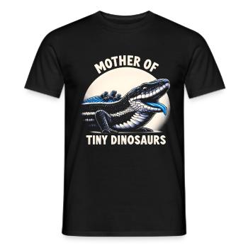 Eidechsensammler Reptilienliebhaber - Männer T-Shirt - Schwarz - Vorne - AI Model Male 178 light (178cm)