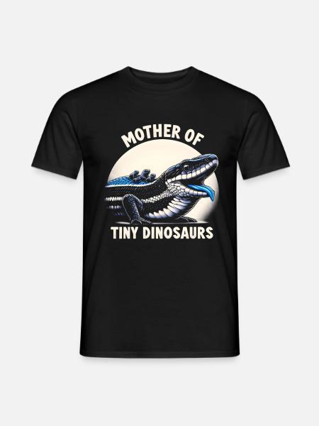 Eidechsensammler Reptilienliebhaber - Männer T-Shirt - Schwarz