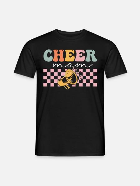 Groovy Cheerleading Cheerleader Cheer Squad - Men's T-Shirt - black
