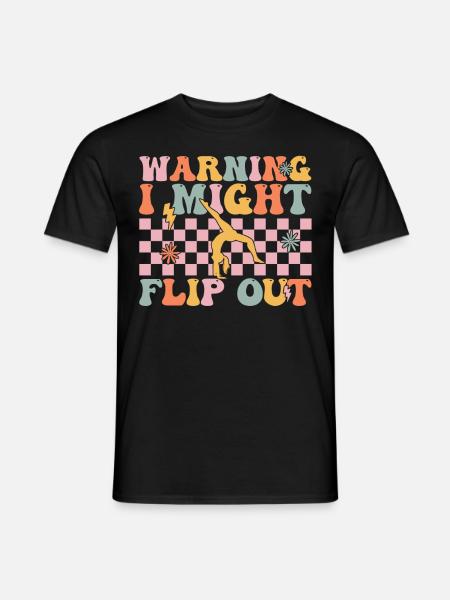 Groovy Cheerleading Cheerleader - Men's T-Shirt - black