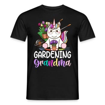Jardinière Amoureuse Des Plantes - T-shirt homme - noir - Devant - AI Model Male 178 light (178cm)