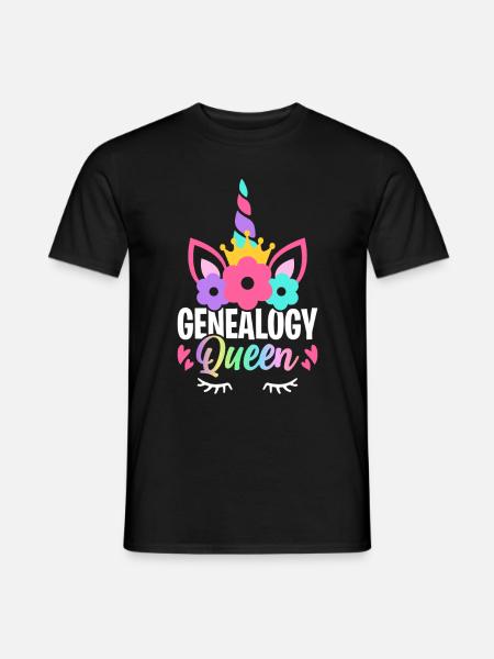 Genealogist Genealogy - Men's T-Shirt - black
