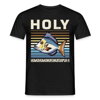 Humuhumunukunukuapua’a hawaïen - T-shirt homme - noir - Devant - AI Model Male 178 light (178cm)