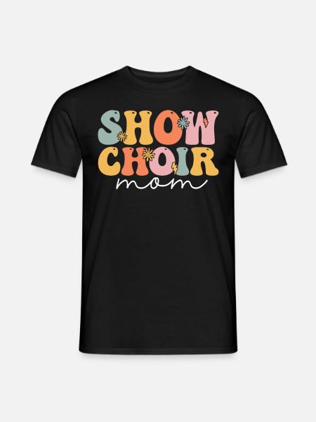 Groovy Singer Singing Chorister - Men's T-Shirt - black