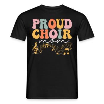 Groovy Chanteur Chanteur Choriste - T-shirt homme - noir - Devant - AI Model Male 178 light (178cm)