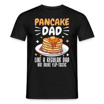 Crépière drôle - T-shirt homme - noir - Devant - AI Model Male 178 light (178cm)