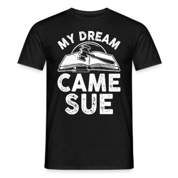Funny Law Student Law School Future Juris - Men's T-Shirt - black - Front - AI Model Male 178 light (178cm)