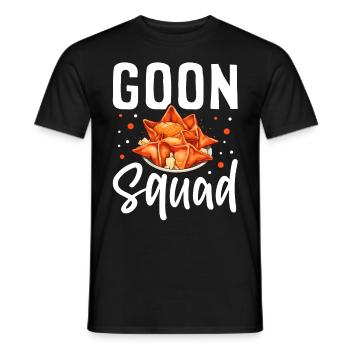 Drôle de crabe Rangoon Cuisine chinoise - T-shirt homme - noir - Devant - AI Model Male 178 light (178cm)