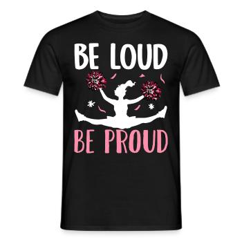 Cheerleading Cheerleader Cheer - Männer T-Shirt - Schwarz - Vorne - AI Model Male 178 light (178cm)