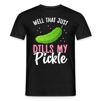 Argot du Sud drôle de concombre - T-shirt homme - noir - Devant - AI Model Male 178 light (178cm)