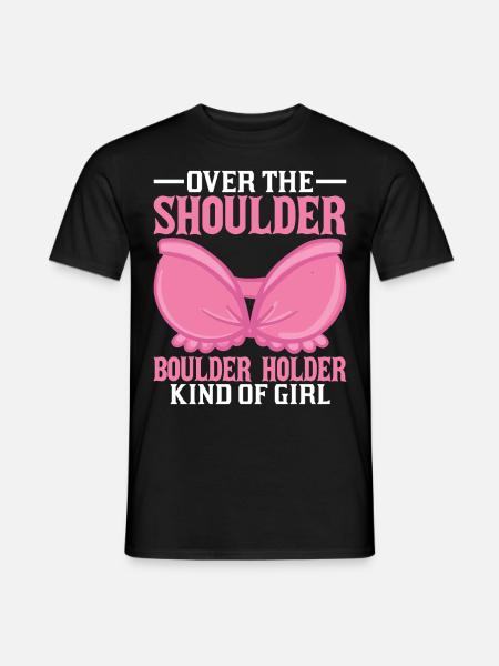 Southern Slang Rock Climbing Girl Country - Men's T-Shirt - black