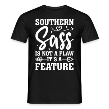 Southern Girl - Men's T-Shirt - black - Front - AI Model Male 178 light (178cm)