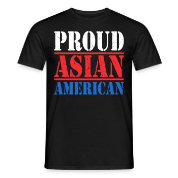 Pazifik-Insulaner AAPI - Männer T-Shirt - Schwarz - Vorne - AI Model Male 178 light (178cm)