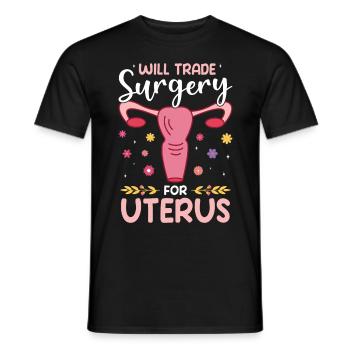 Endometriose-genesung Unterstützung Für Die - Männer T-Shirt - Schwarz - Vorne - AI Model Male 178 light (178cm)