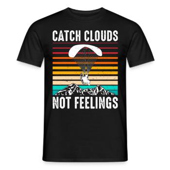 Paramotoriste Paramotoring Show Festival Powered - T-shirt homme - noir - Devant - AI Model Male 178 light (178cm)