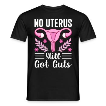 Endometriosis Women's Health Gynecological - Men's T-Shirt - black - Front - AI Model Male 178 light (178cm)