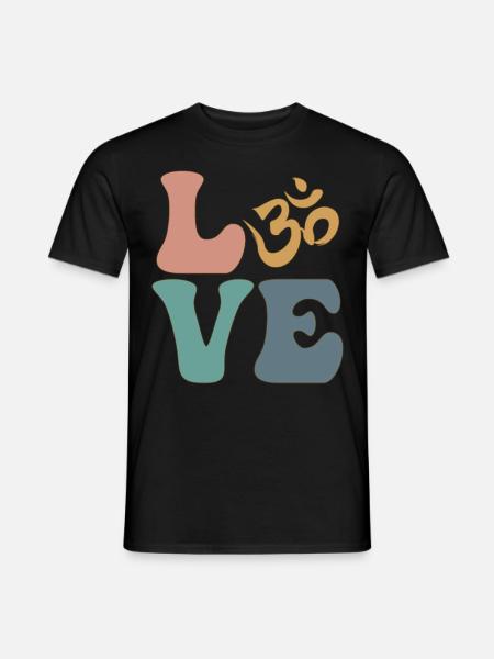 Om Symbol Meditation Buddhism Buddhist - Men's T-Shirt - black