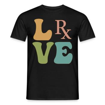 Pharmacist Pharmacy Technician - Men's T-Shirt - black - Front - AI Model Male 178 light (178cm)