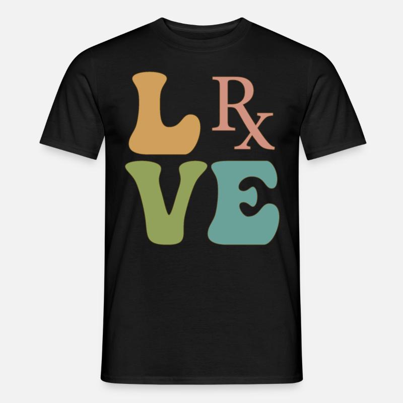 Apotheker Pharmazietechniker - Männer T-Shirt - Schwarz