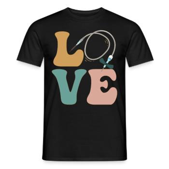 Phlebotomist Phlebotomietechniker Blutspender - Männer T-Shirt - Schwarz - Vorne - AI Model Male 178 light (178cm)