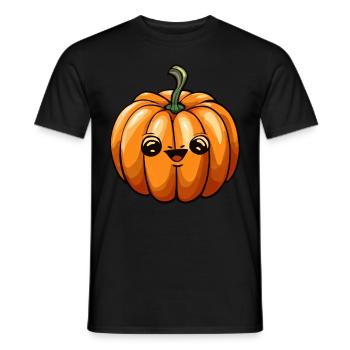 Sacabambaspi Poisson Meme Citrouille Halloween - T-shirt homme - noir - Devant - AI Model Male 178 light (178cm)