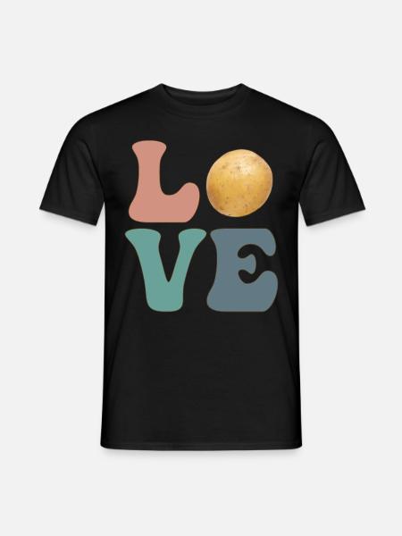 Potatoes Potatoes - Men's T-Shirt - black