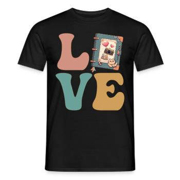 Scrapbooking Scrapbook Artisanat - T-shirt homme - noir - Devant - AI Model Male 178 light (178cm)