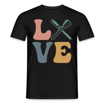 Sculpture Sculptor - Men's T-Shirt - black - Front - AI Model Male 178 light (178cm)