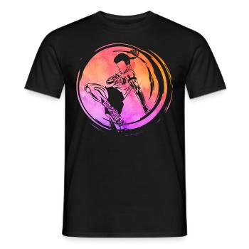 Muay Thaï - T-shirt homme - noir - Devant - AI Model Male 178 light (178cm)