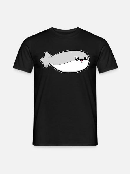 Sacabambaspis Poisson Meme - T-shirt homme - noir