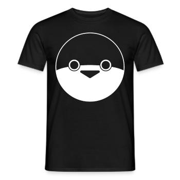 Sacabambaspis Visage Poisson Meme - T-shirt homme - noir - Devant - AI Model Male 178 light (178cm)