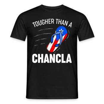 Flag of Puerto Rico Puerto Rico - Men's T-Shirt - black - Front - AI Model Male 178 light (178cm)