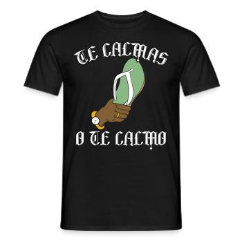 Hispanique Latino-Américain Mexicain - T-shirt homme - noir - Devant - AI Model Male 178 light (178cm)